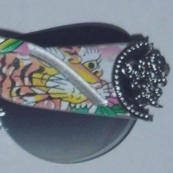 Rare Tiger Asian Metal Accents Sexy Sunglasses main image 5